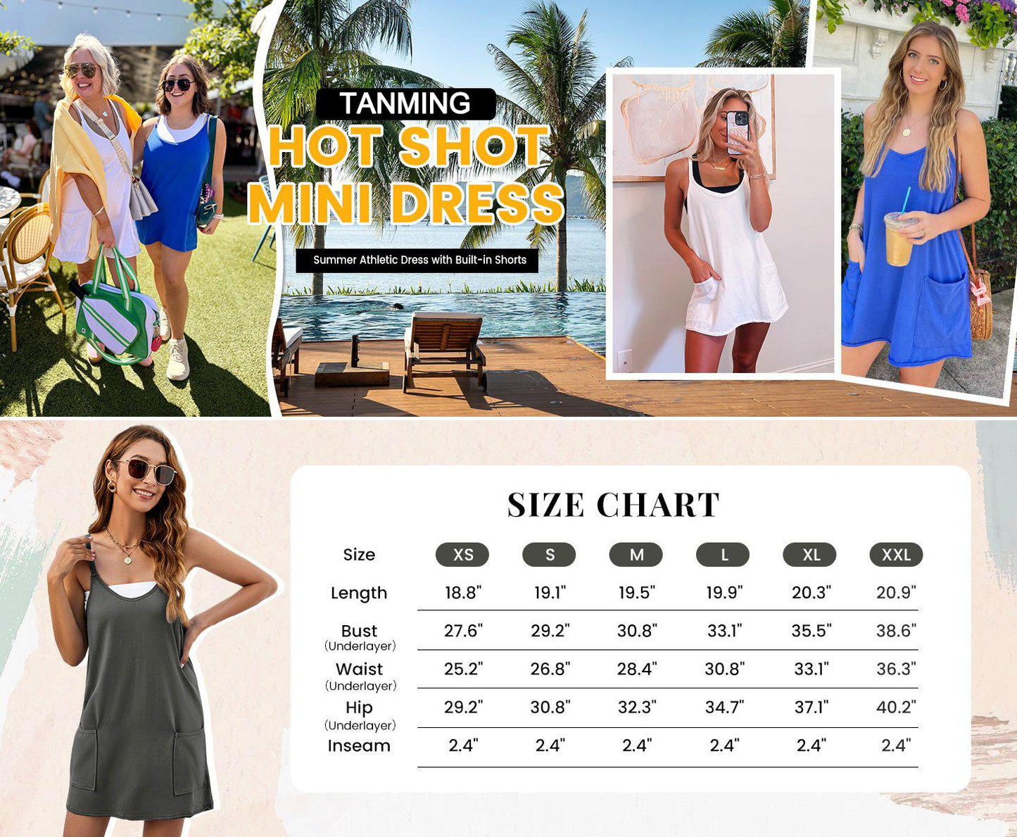 Effortless Active Mini Dress