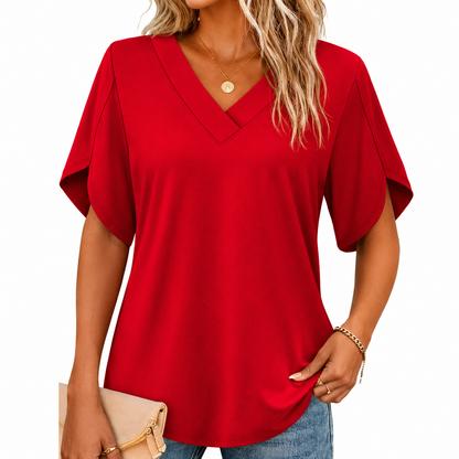 V-Neck Blouse