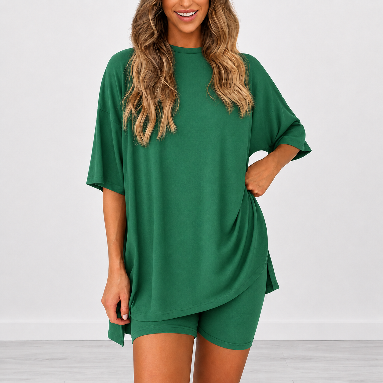 Willow Ease Romper Tee